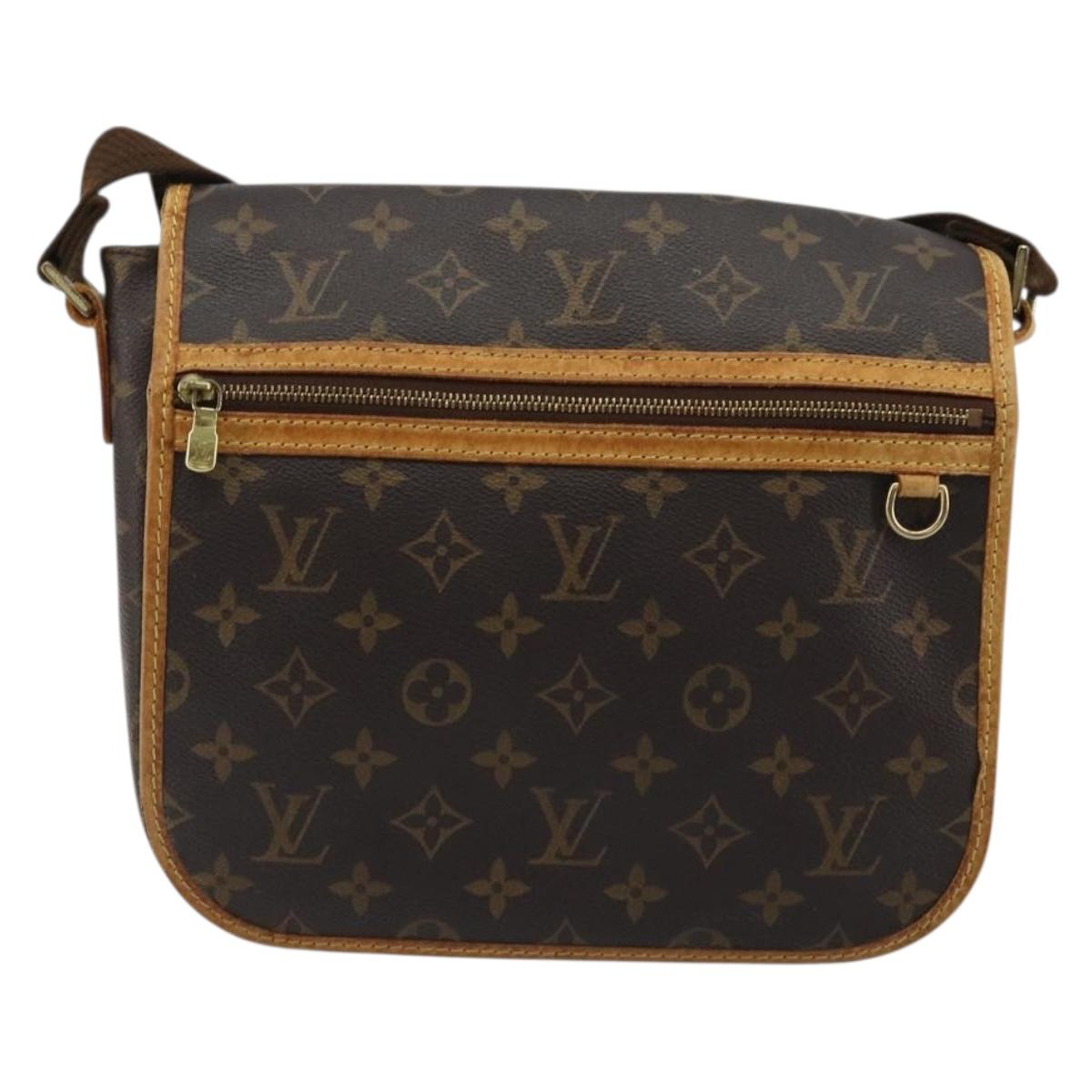 LOUIS VUITTON Monogram Pochette Bosphore Shoulder Bag M40044 LV Auth ar13986