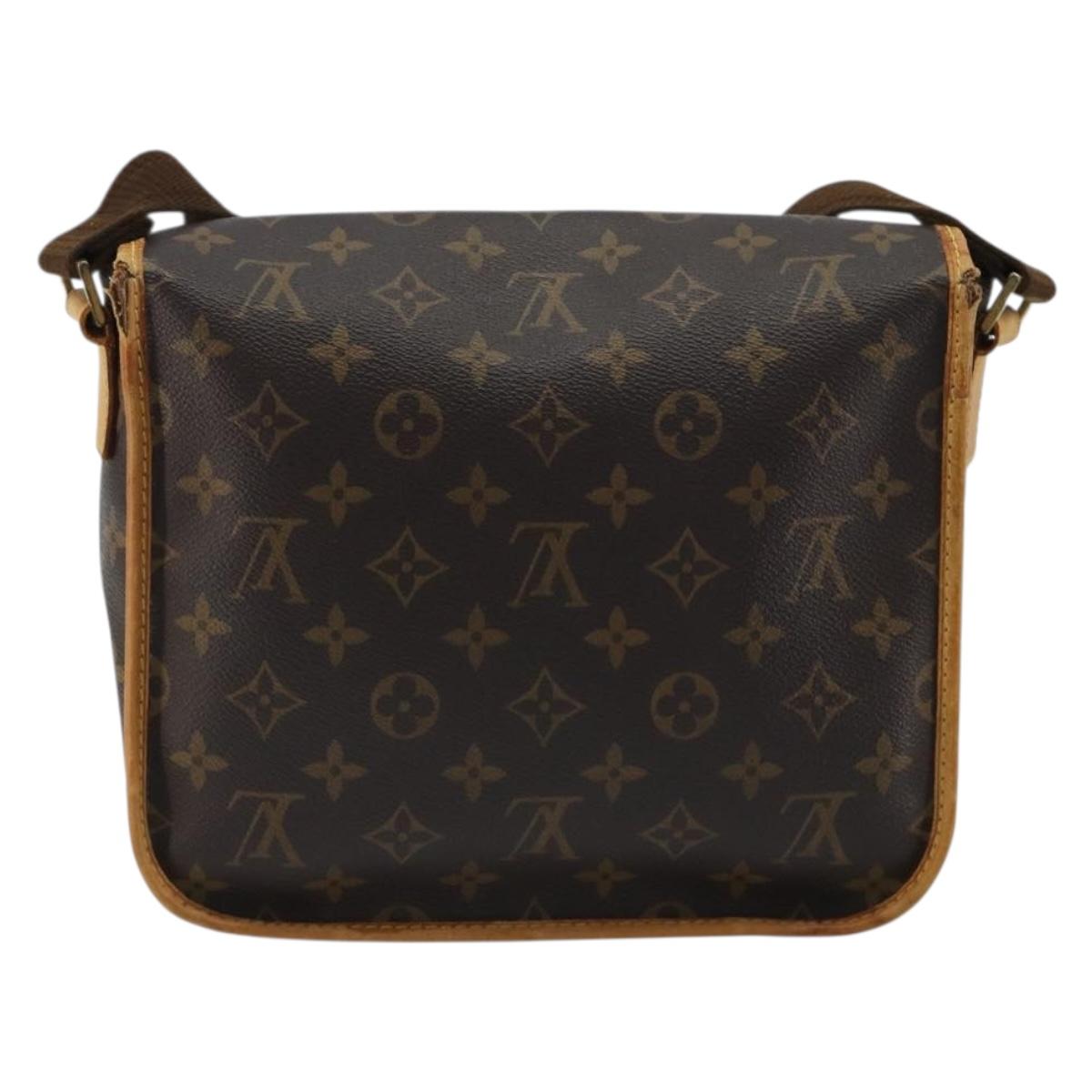 LOUIS VUITTON Monogram Pochette Bosphore Shoulder Bag M40044 LV Auth ar13986