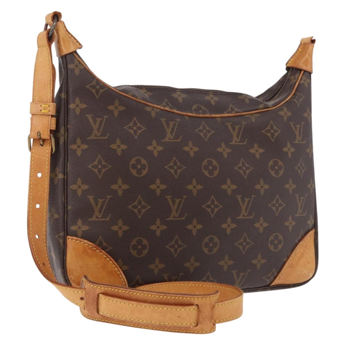 LOUIS VUITTON Monogram Boulogne 30 Shoulder Bag M51265 LV Auth ar13989