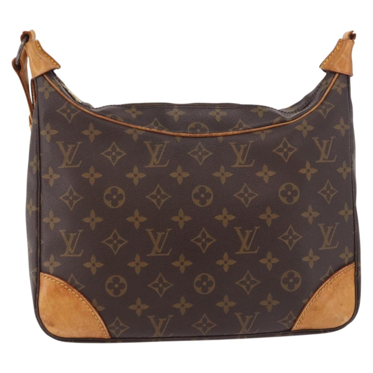 LOUIS VUITTON Monogram Boulogne 30 Shoulder Bag M51265 LV Auth ar13989