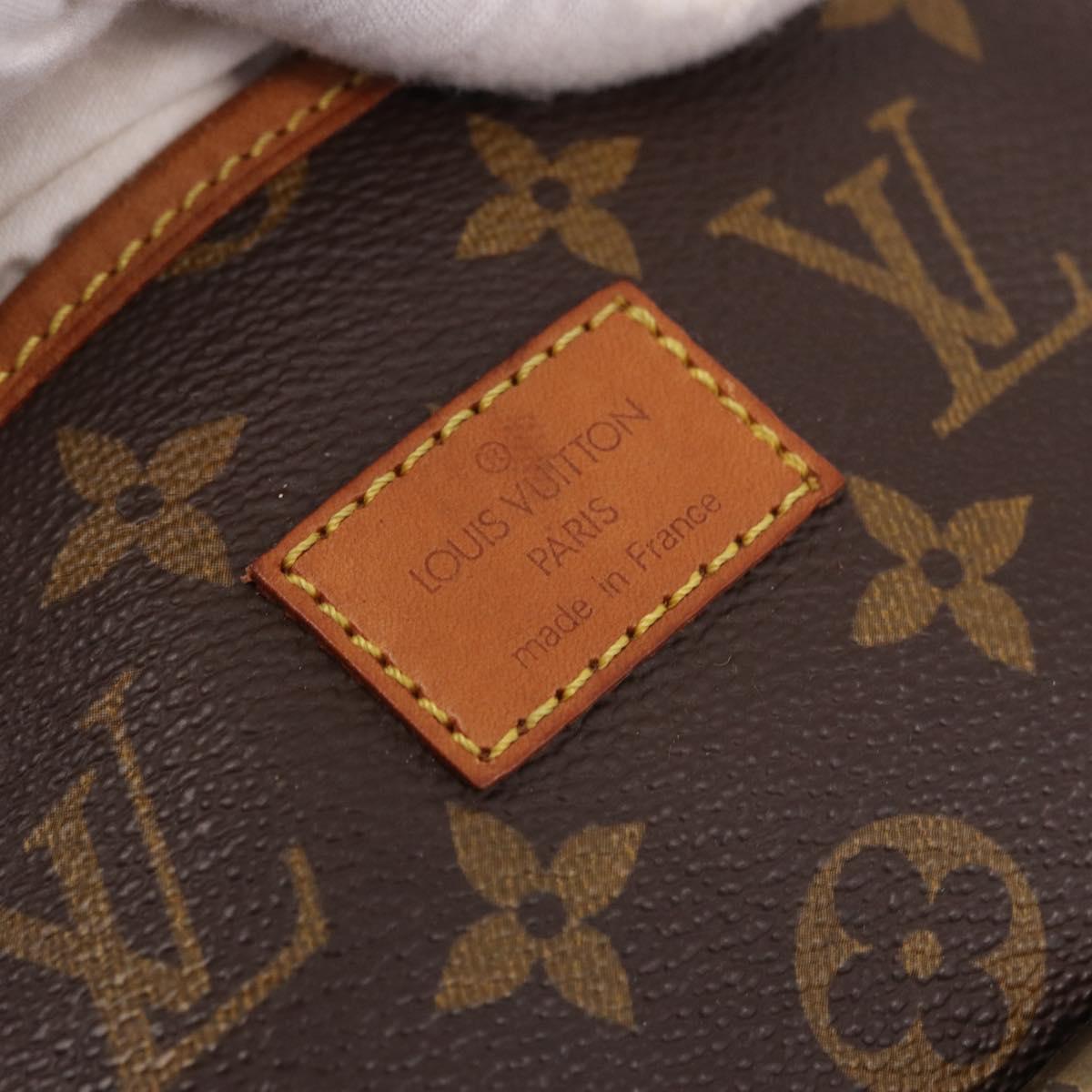 LOUIS VUITTON Monogram Saumur 35 Shoulder Bag M42254 LV Auth ar13991