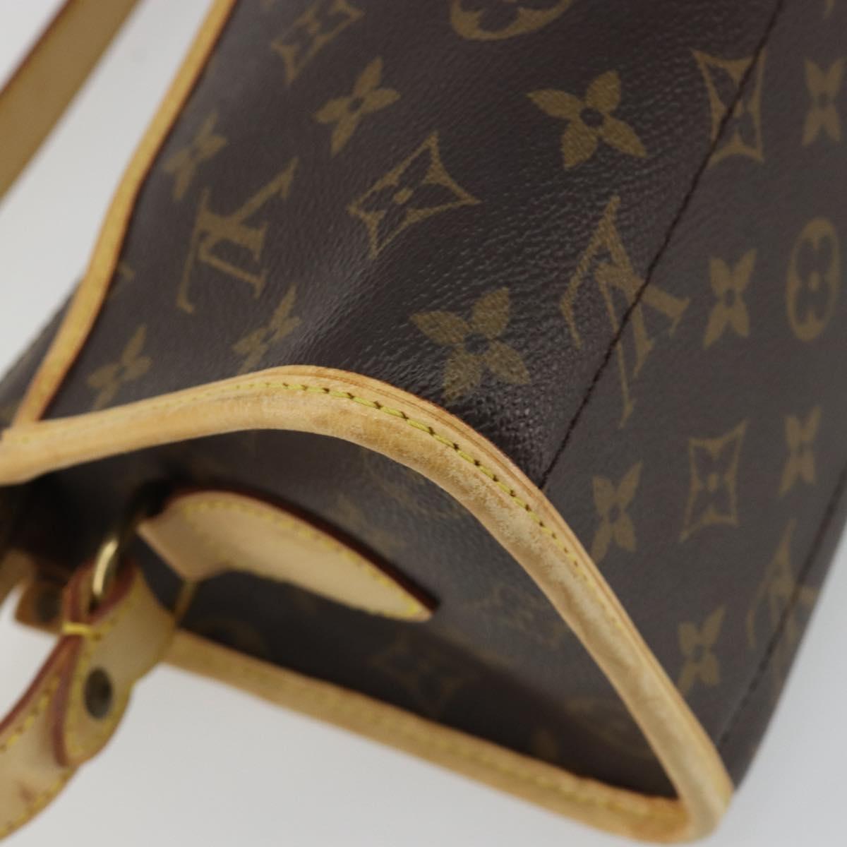 LOUIS VUITTON Monogram Popincourt Long Shoulder Bag M40008 LV Auth ar13999