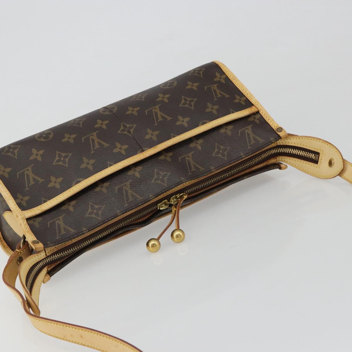 LOUIS VUITTON Monogram Popincourt Long Shoulder Bag M40008 LV Auth ar13999