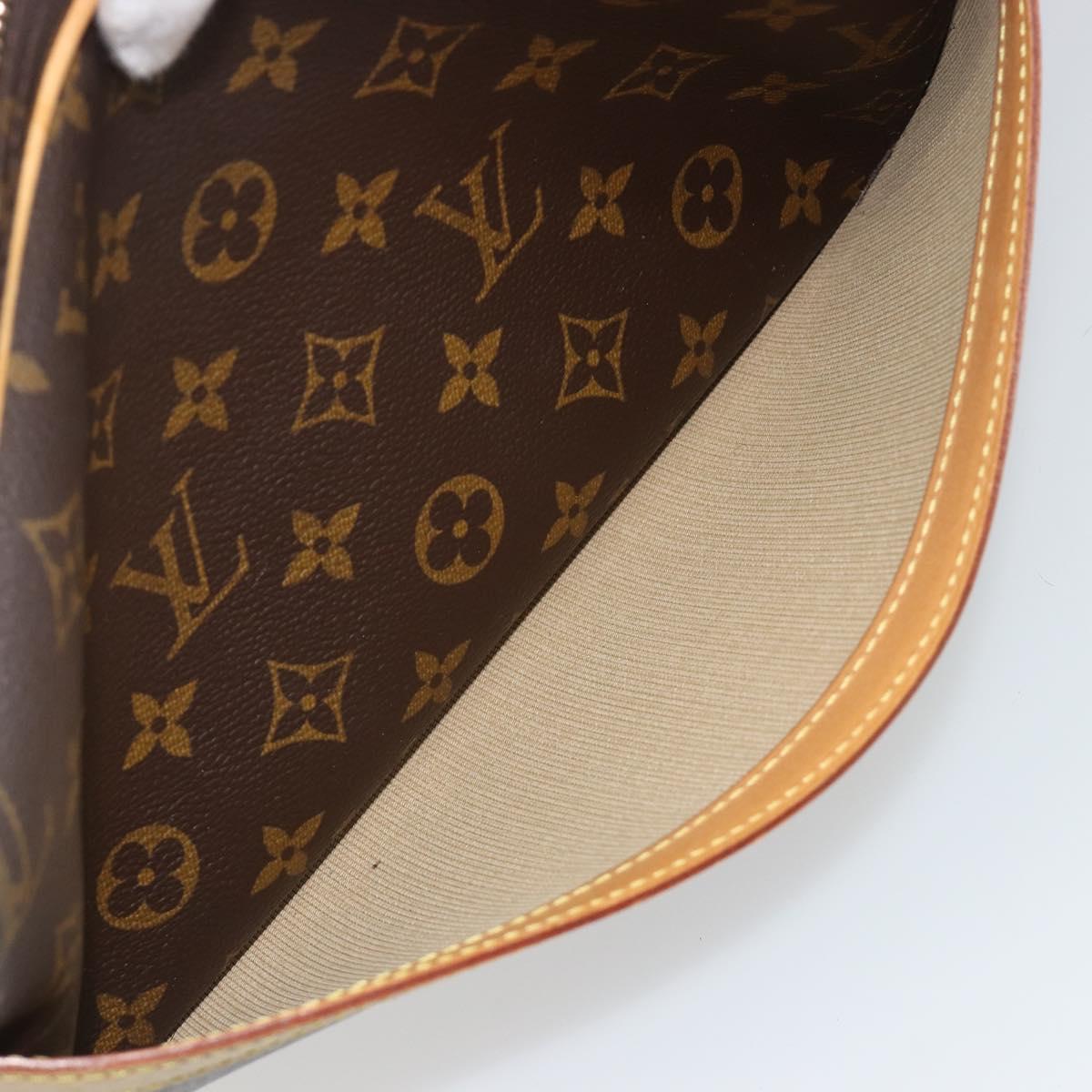 LOUIS VUITTON Monogram Reporter PM Shoulder Bag M45254 LV Auth ar14000