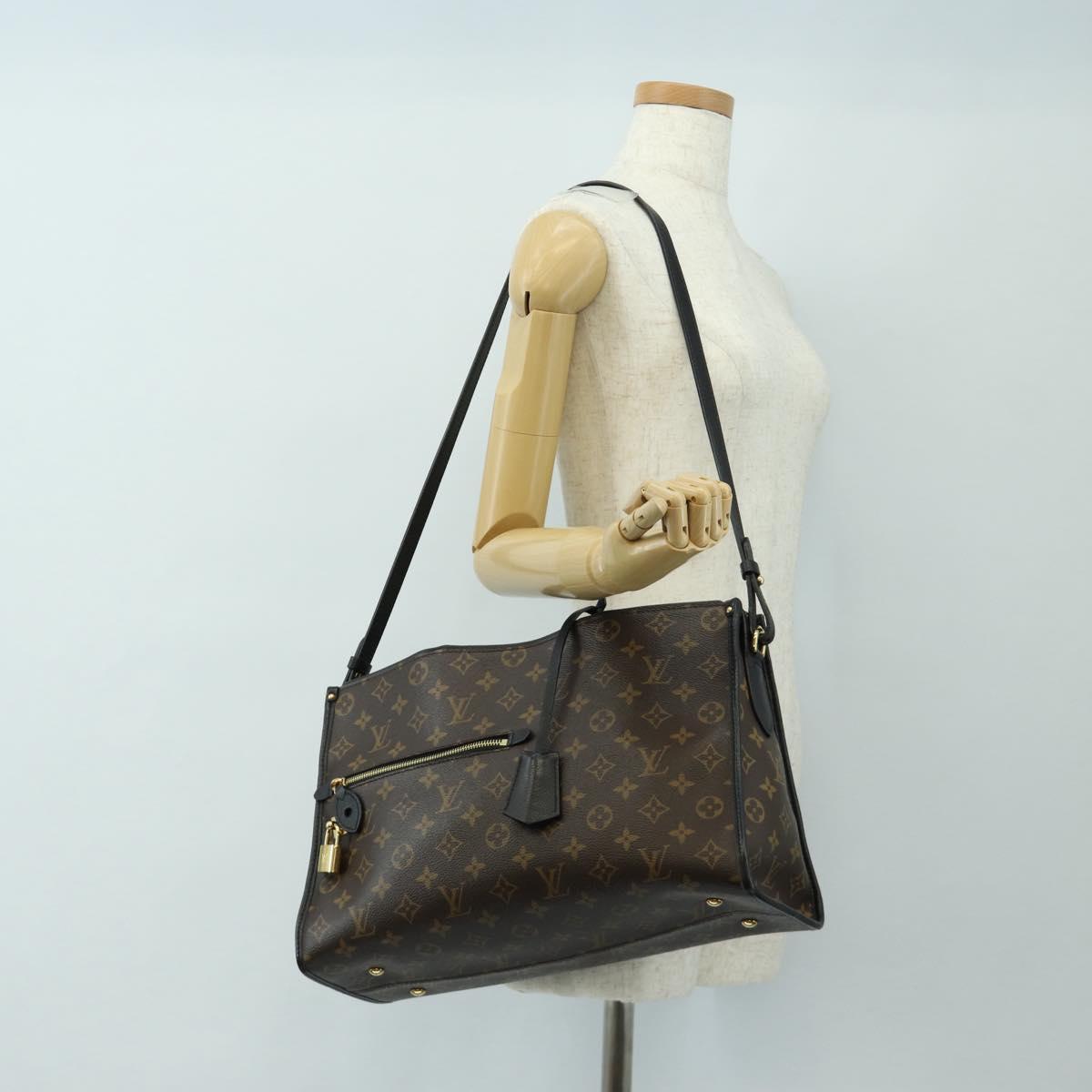LOUIS VUITTON Monogram Popincourt MM Hand Bag M43435 LV Auth ar14001V
