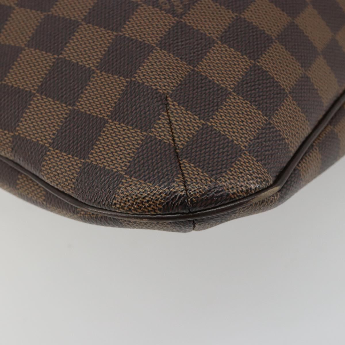 LOUIS VUITTON Damier Ebene Bloomsbury PM Shoulder Bag N42251 LV Auth ar14007