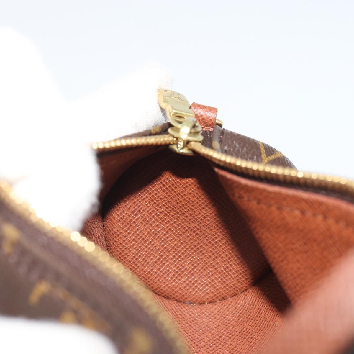 LOUIS VUITTON Monogram Papillon Pouch LV Auth ar14013