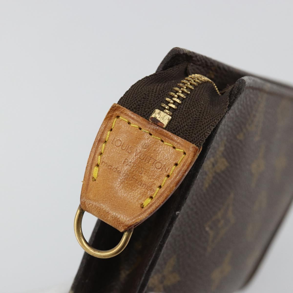 LOUIS VUITTON Monogram Bucket PM Accessory Pouch LV Auth ar14023