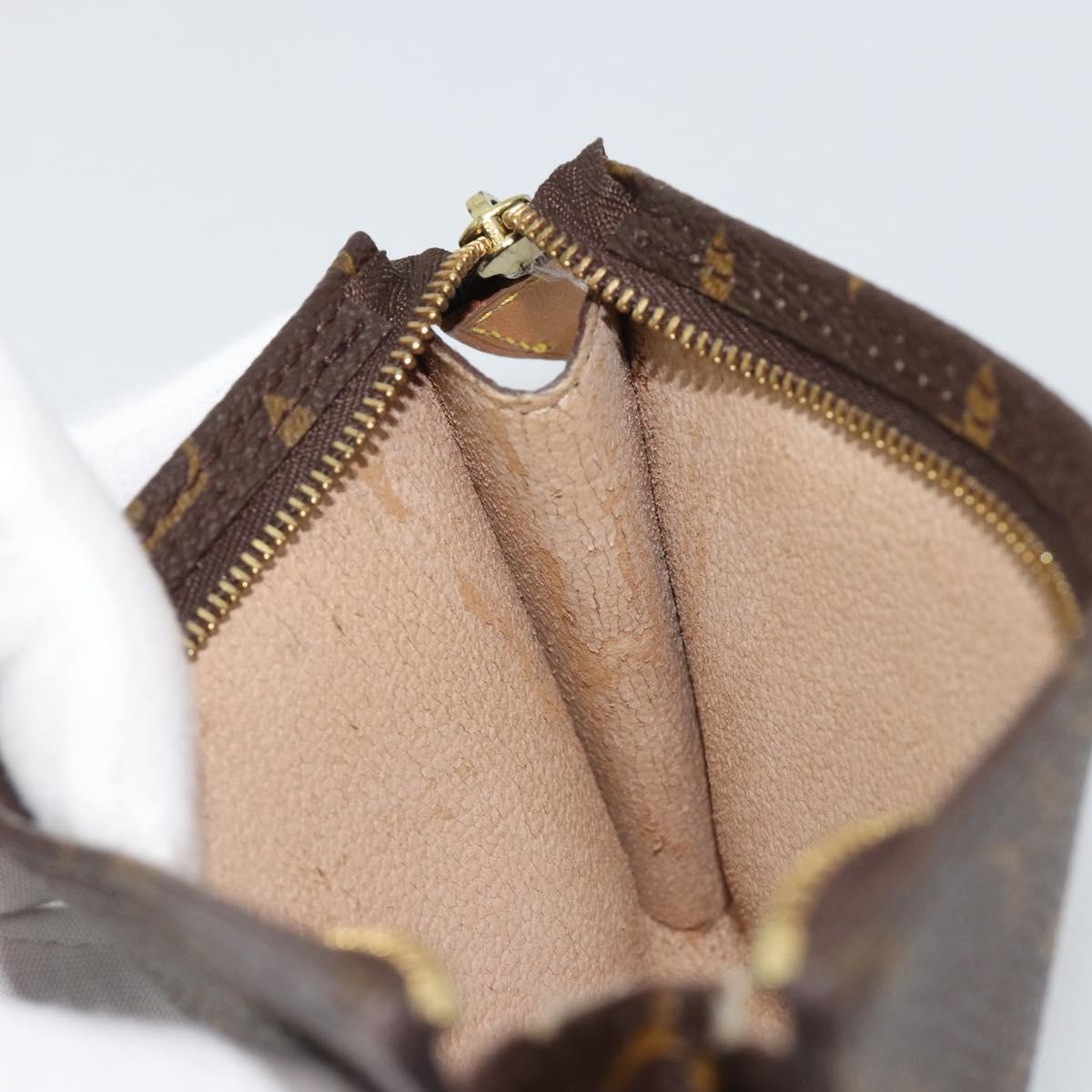 LOUIS VUITTON Monogram Bucket PM Accessory Pouch LV Auth ar14023