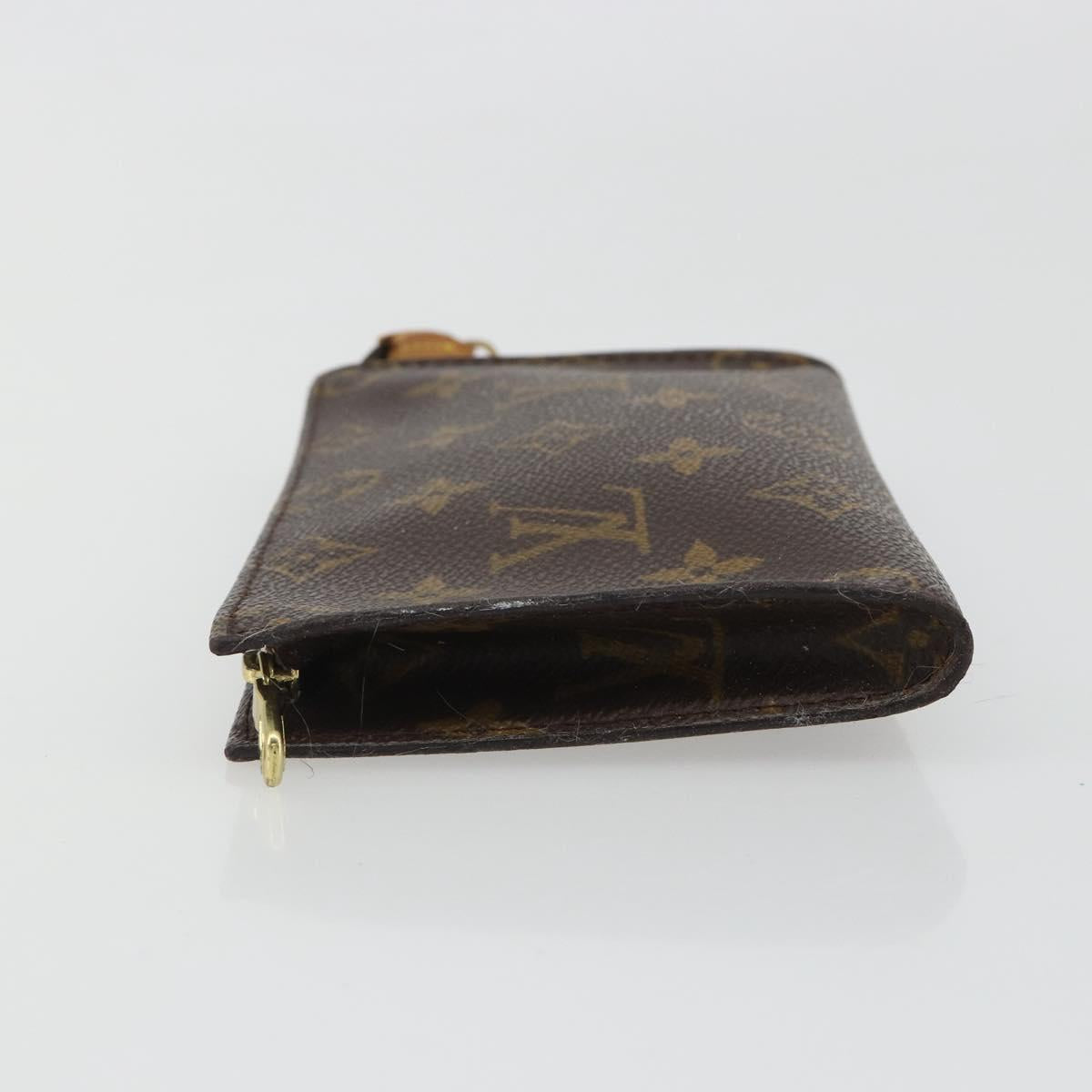 LOUIS VUITTON Monogram Bucket PM Accessory Pouch LV Auth ar14023