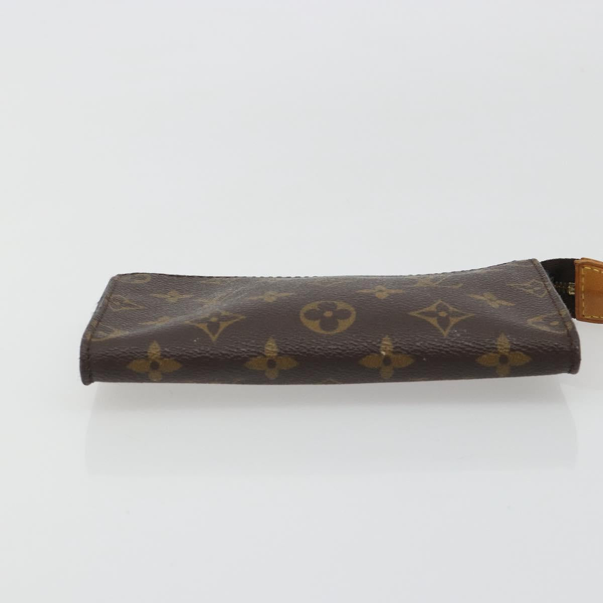 LOUIS VUITTON Monogram Bucket PM Accessory Pouch LV Auth ar14023