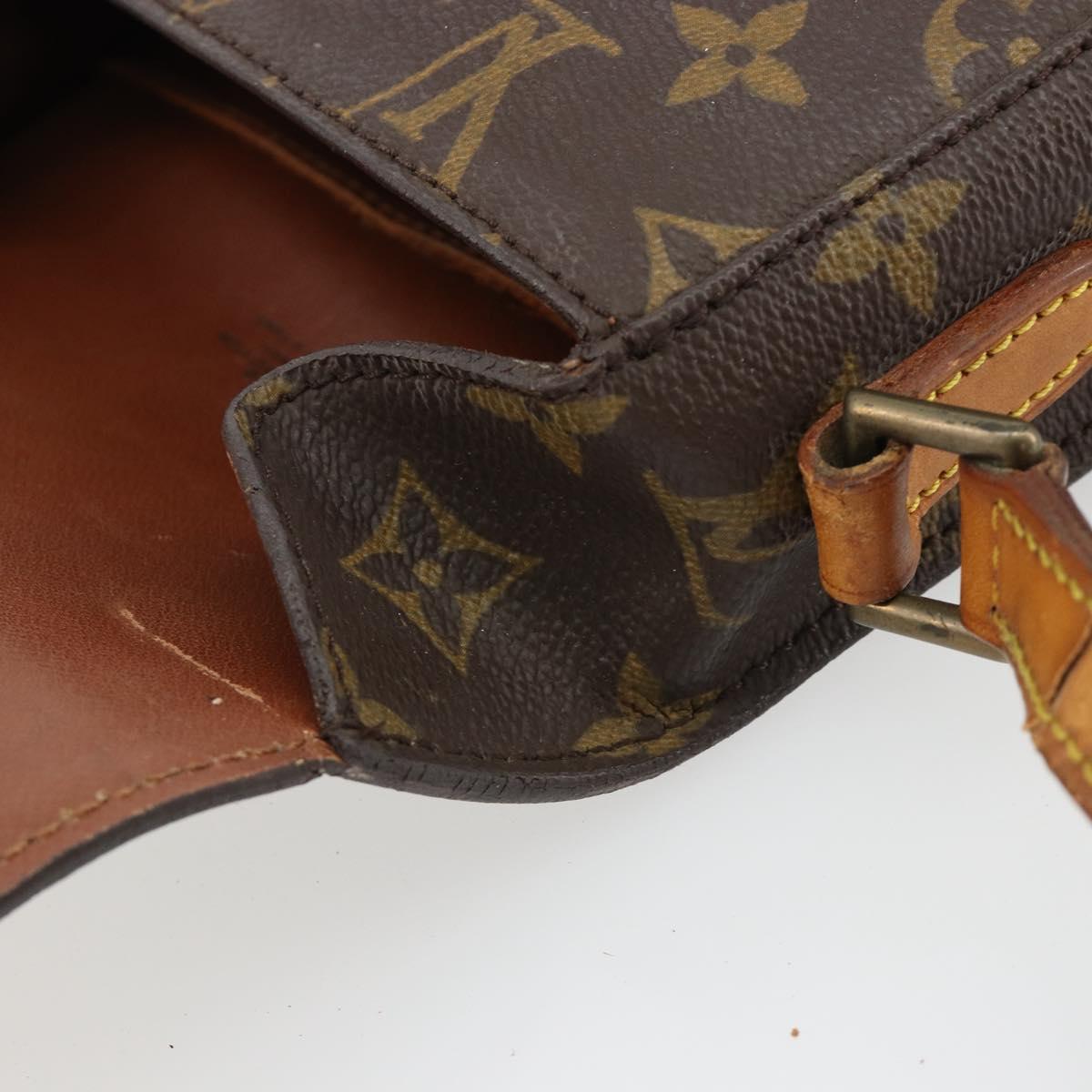 LOUIS VUITTON Monogram Saint Cloud PM Shoulder Bag M51244 LV Auth ar14024