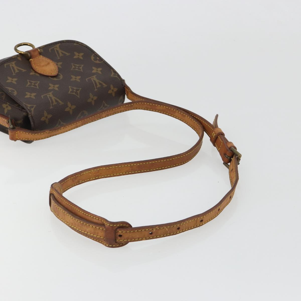 LOUIS VUITTON Monogram Saint Cloud PM Shoulder Bag M51244 LV Auth ar14024