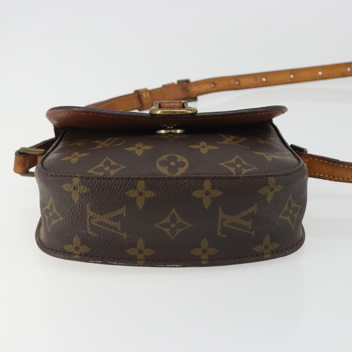 LOUIS VUITTON Monogram Saint Cloud PM Shoulder Bag M51244 LV Auth ar14024