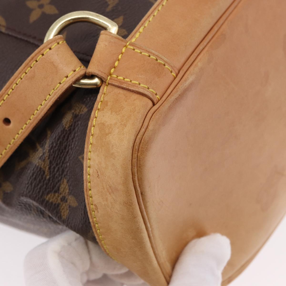 LOUIS VUITTON Monogram Montsouris GM Backpack M51135 LV Auth ar14036A