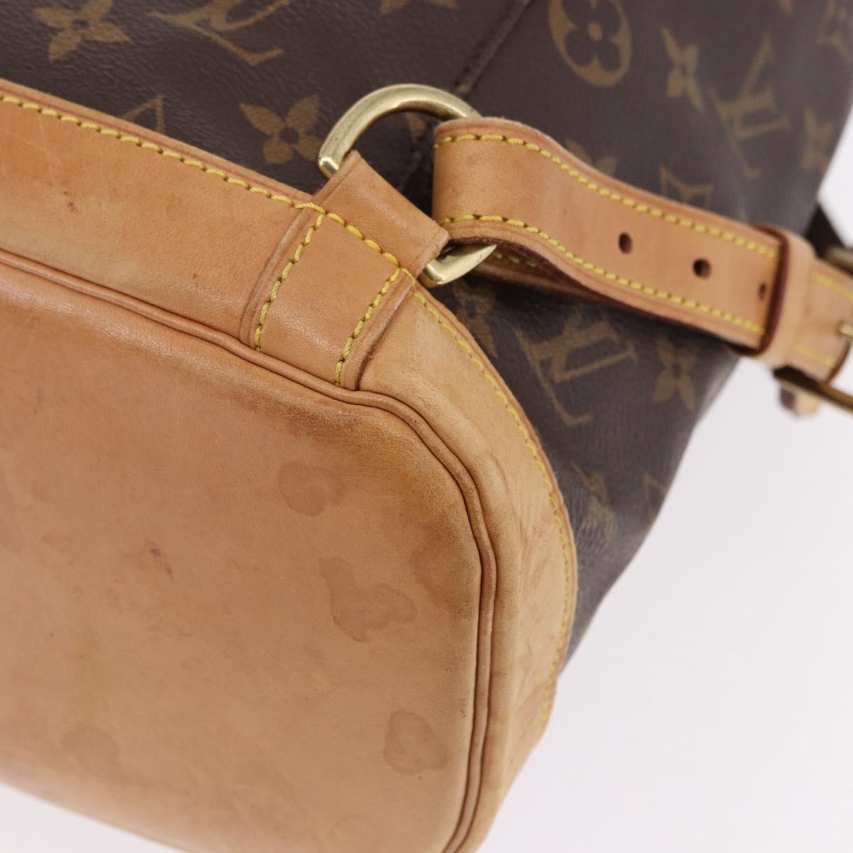 LOUIS VUITTON Monogram Montsouris GM Backpack M51135 LV Auth ar14036A