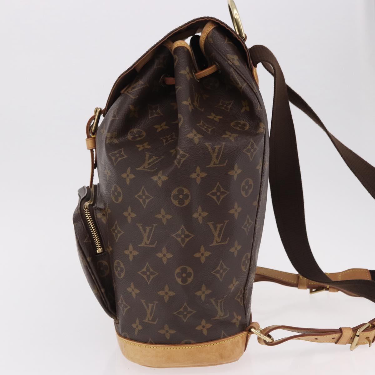 LOUIS VUITTON Monogram Montsouris GM Backpack M51135 LV Auth ar14036A