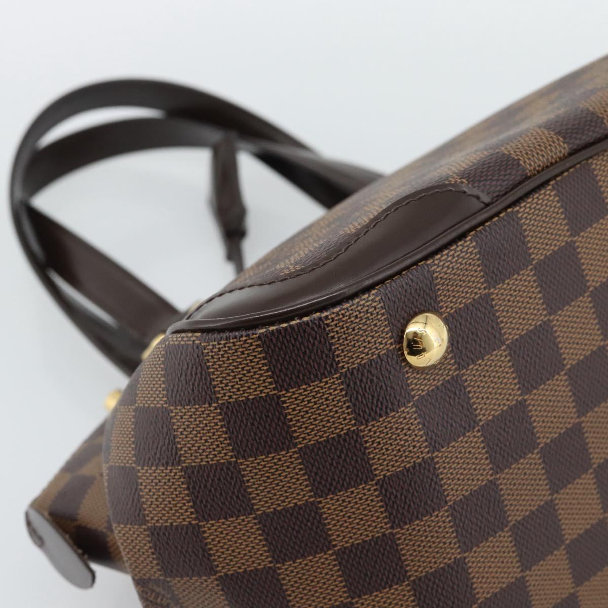 LOUIS VUITTON Damier Ebene Verona PM Hand Bag N41117 LV Auth ar14037V