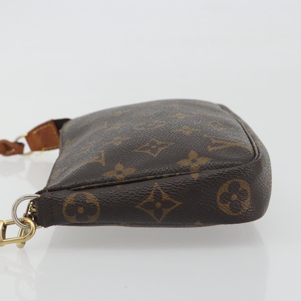 LOUIS VUITTON Monogram Pochette Accessoires Pouch M51980 LV Auth ar14041