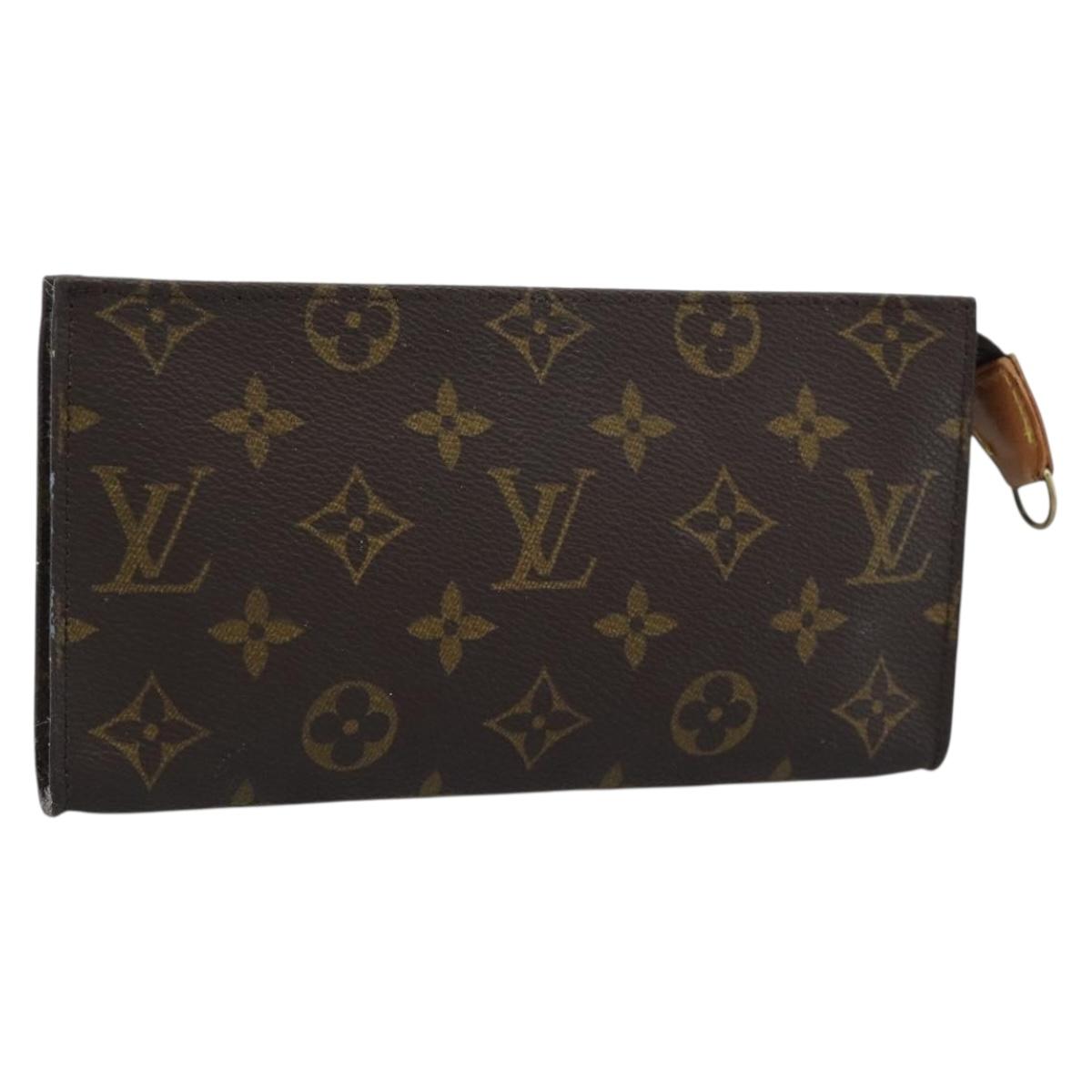 LOUIS VUITTON Monogram Bucket GM Pouch Accessory Pouch LV Auth ar14043