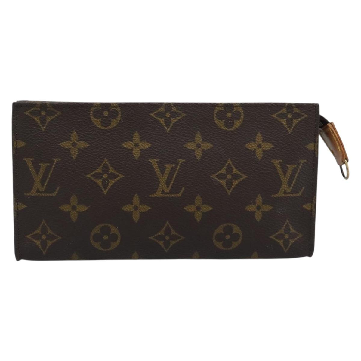 LOUIS VUITTON Monogram Bucket GM Pouch Accessory Pouch LV Auth ar14043