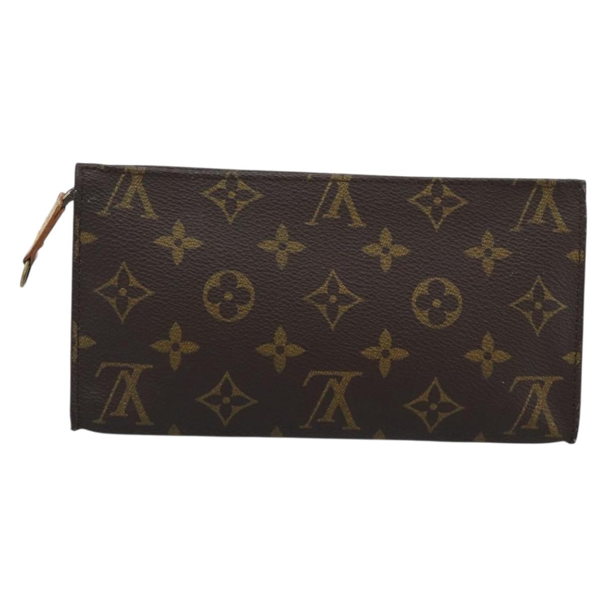 LOUIS VUITTON Monogram Bucket GM Pouch Accessory Pouch LV Auth ar14043