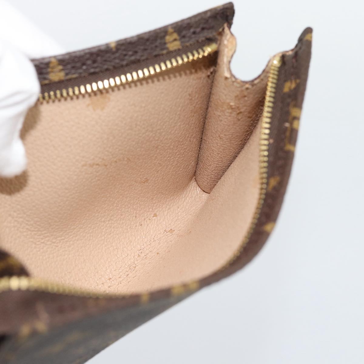 LOUIS VUITTON Monogram Bucket PM Pouch Accessory Pouch LV Auth ar14044