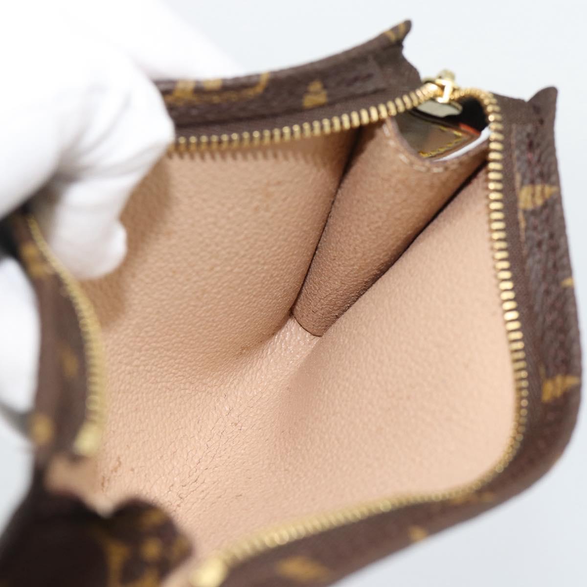LOUIS VUITTON Monogram Bucket PM Pouch Accessory Pouch LV Auth ar14044