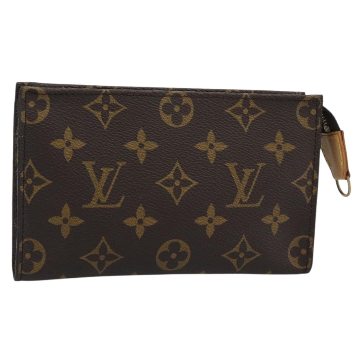 LOUIS VUITTON Monogram Bucket PM Pouch Accessory Pouch LV Auth ar14044