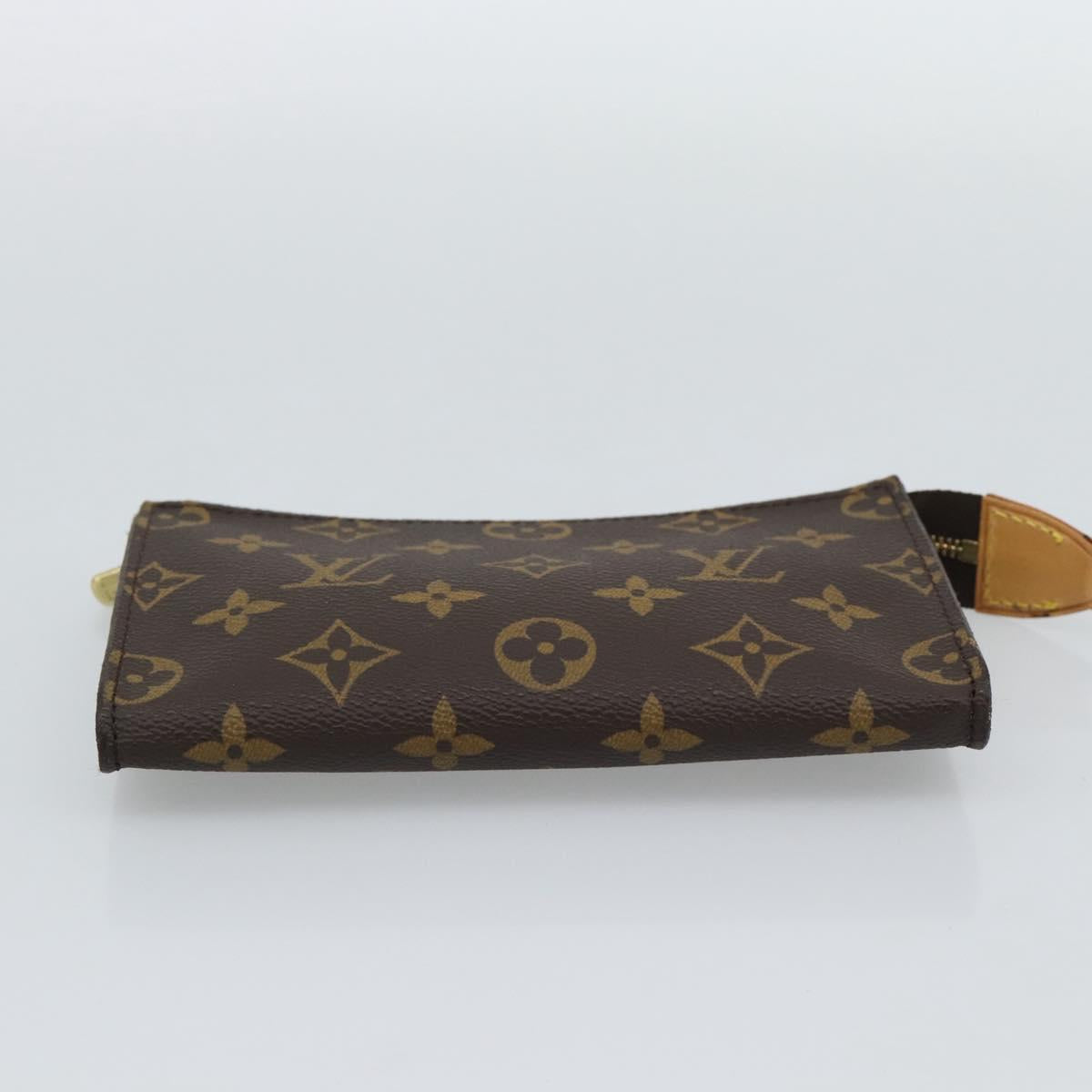 LOUIS VUITTON Monogram Bucket PM Pouch Accessory Pouch LV Auth ar14044