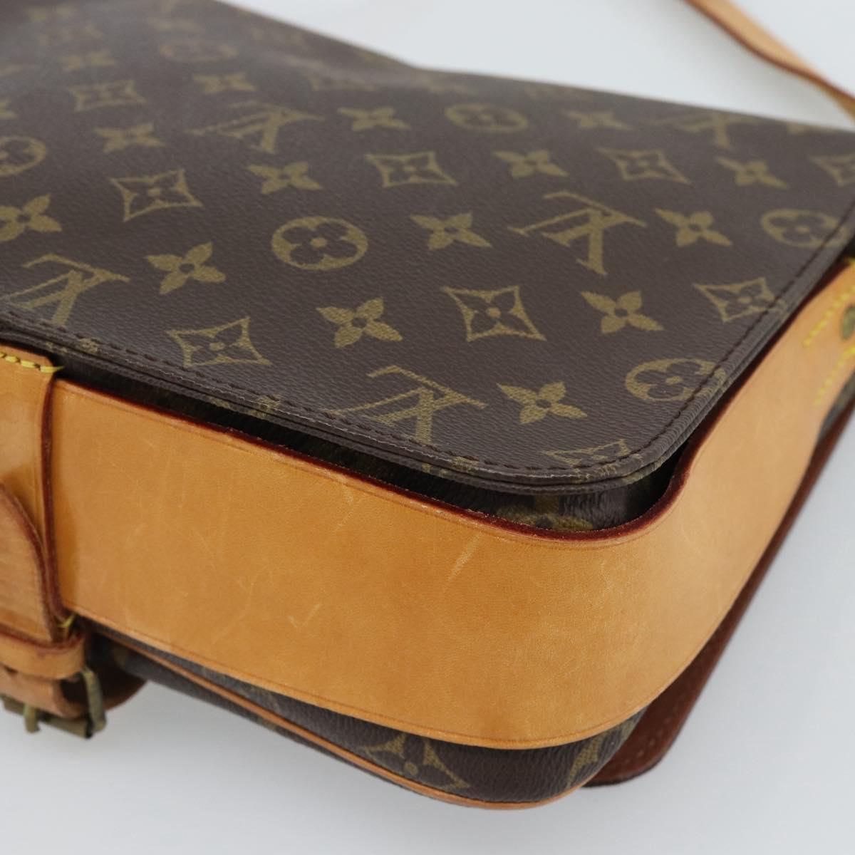 LOUIS VUITTON Monogram Cartouchiere GM Shoulder Bag M51252 LV Auth ar14047