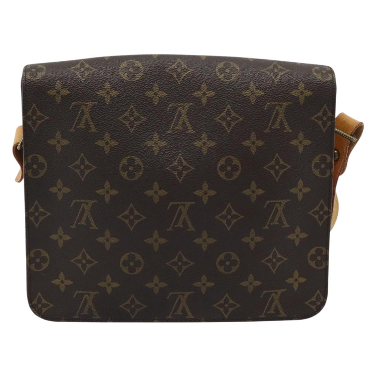 LOUIS VUITTON Monogram Cartouchiere GM Shoulder Bag M51252 LV Auth ar14047