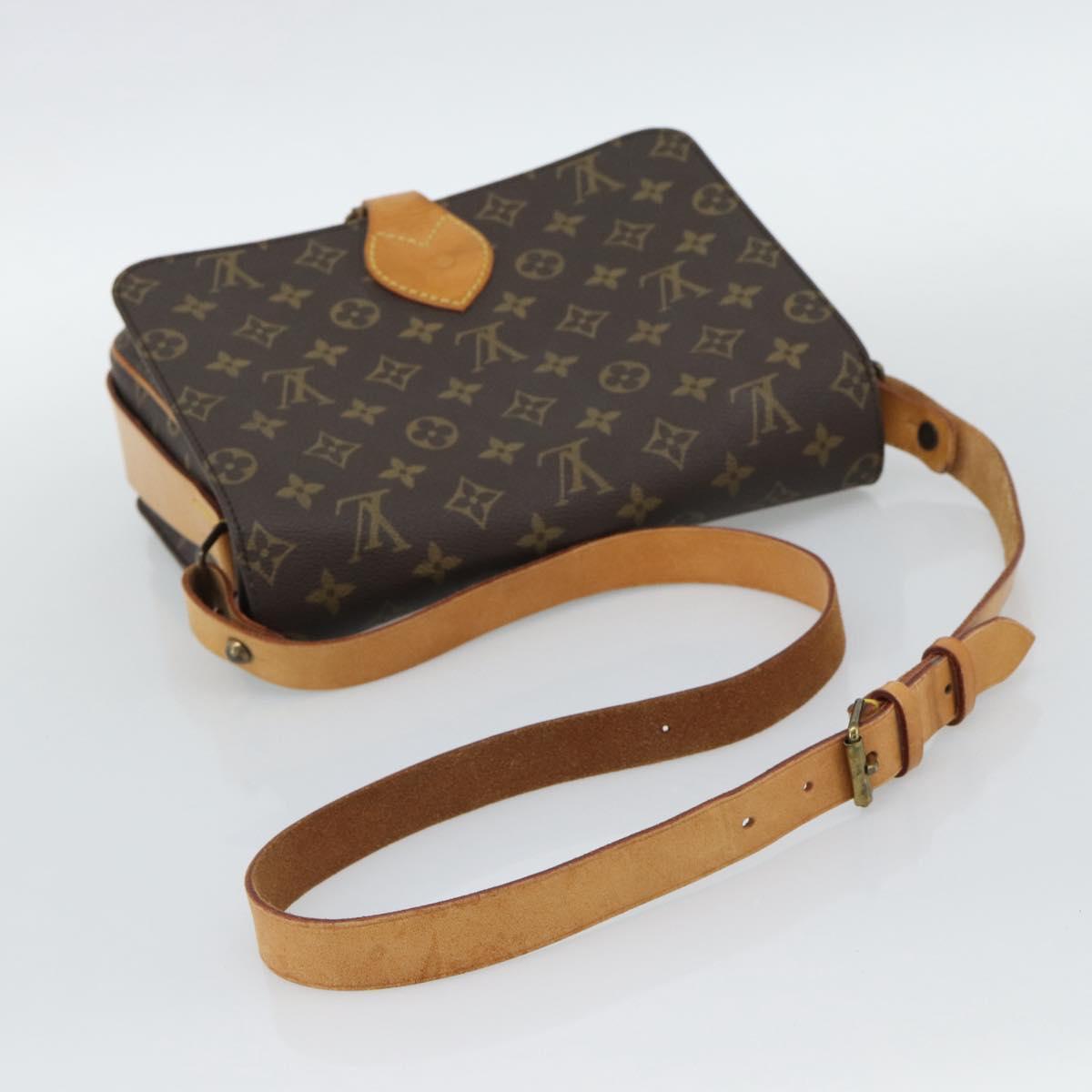 LOUIS VUITTON Monogram Cartouchiere GM Shoulder Bag M51252 LV Auth ar14047