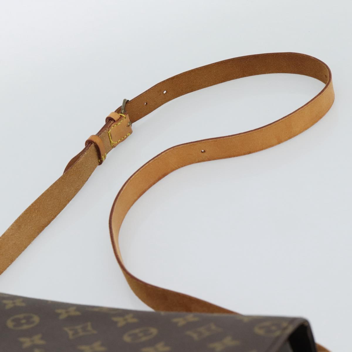 LOUIS VUITTON Monogram Cartouchiere GM Shoulder Bag M51252 LV Auth ar14047