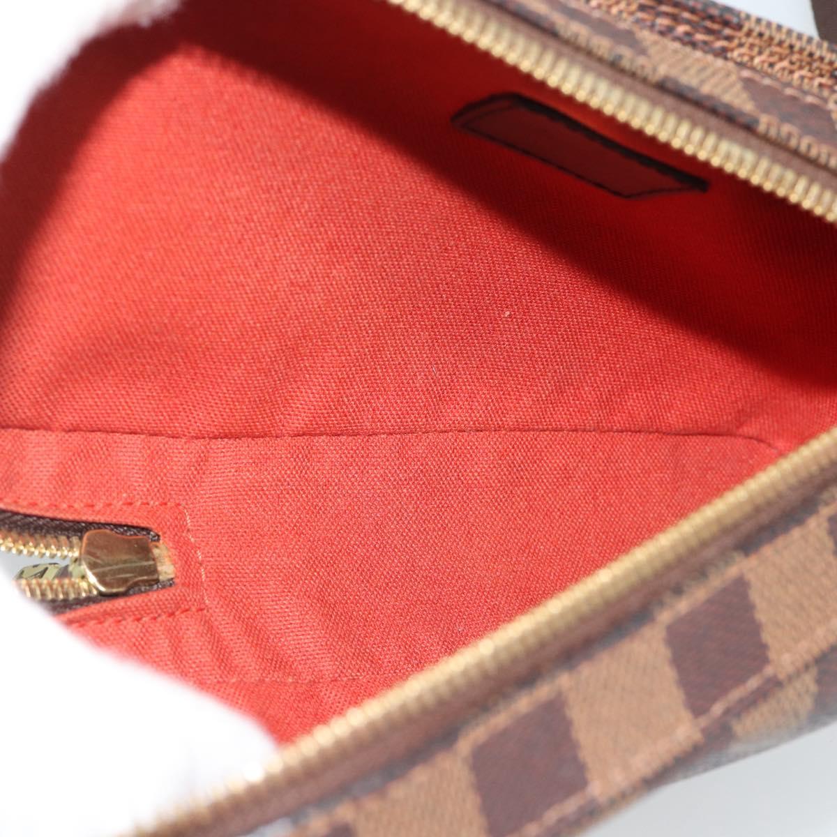 LOUIS VUITTON Damier Ebene Geronimos Shoulder Bag N51994 LV Auth ar14066