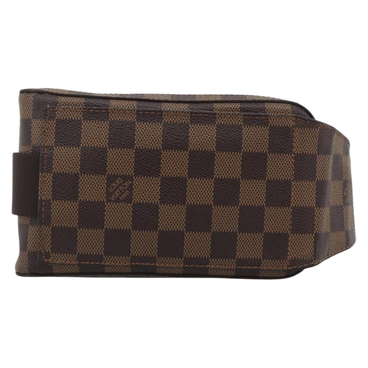 LOUIS VUITTON Damier Ebene Geronimos Shoulder Bag N51994 LV Auth ar14066