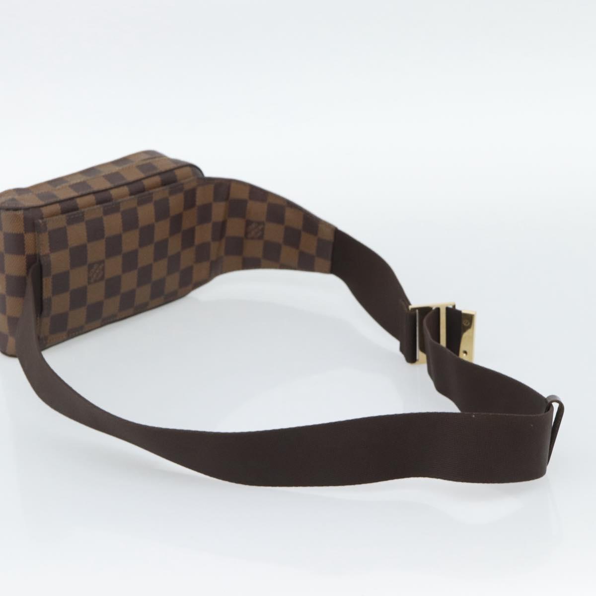 LOUIS VUITTON Damier Ebene Geronimos Shoulder Bag N51994 LV Auth ar14066