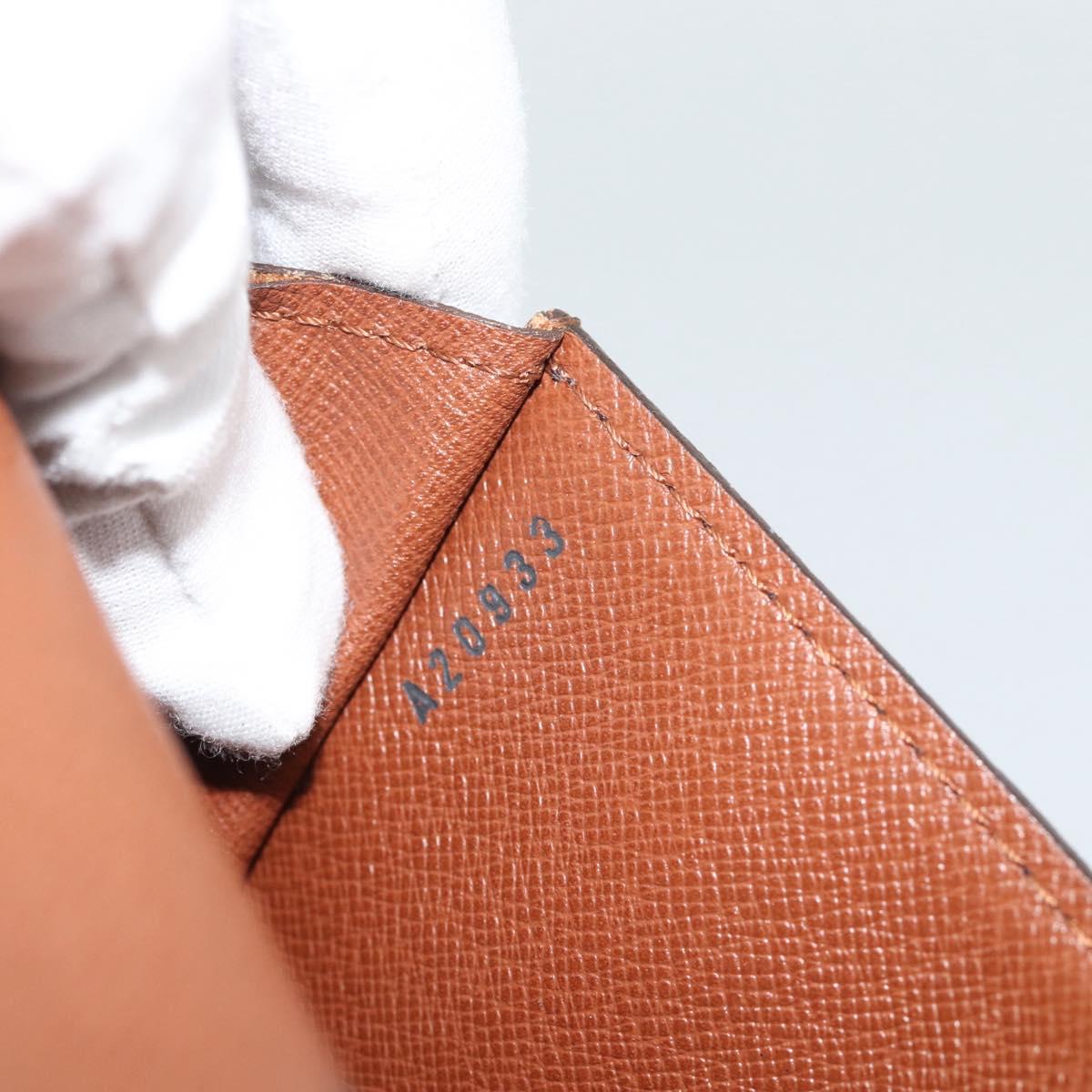 LOUIS VUITTON Monogram Pochette Arche Shoulder Bag Green M51975 LV Auth ar14068