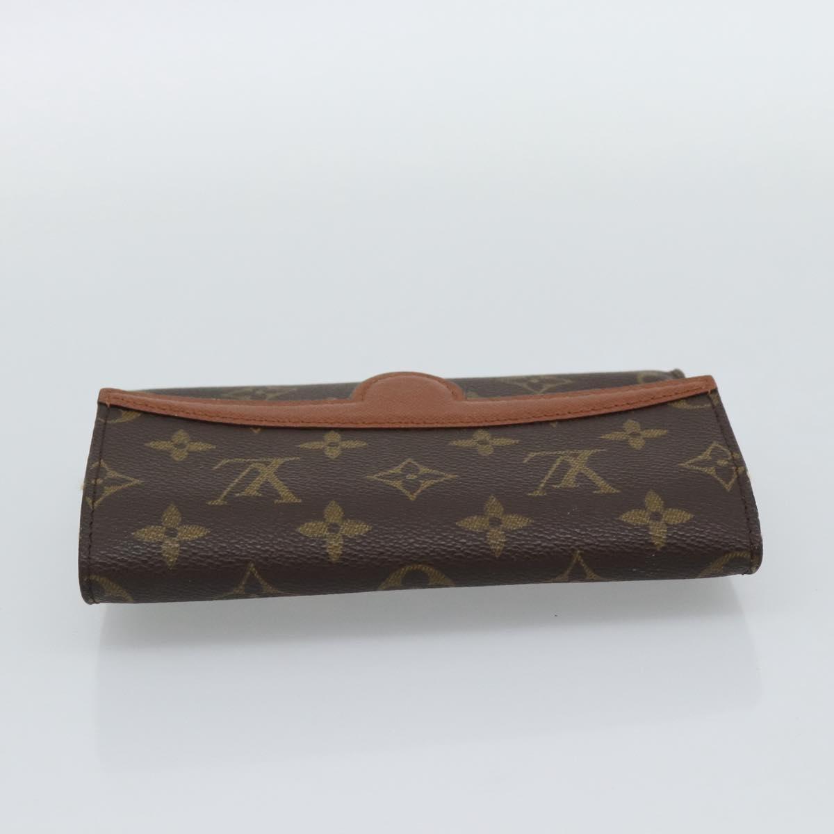 LOUIS VUITTON Monogram Pochette Arche Shoulder Bag Green M51975 LV Auth ar14068