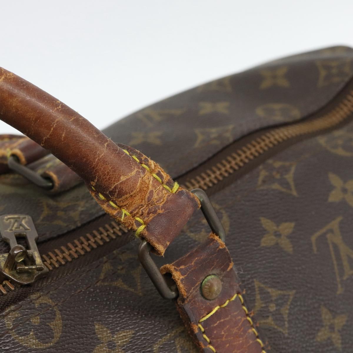 LOUIS VUITTON Monogram Keepall 50 Boston Bag M41426 LV Auth ar14072