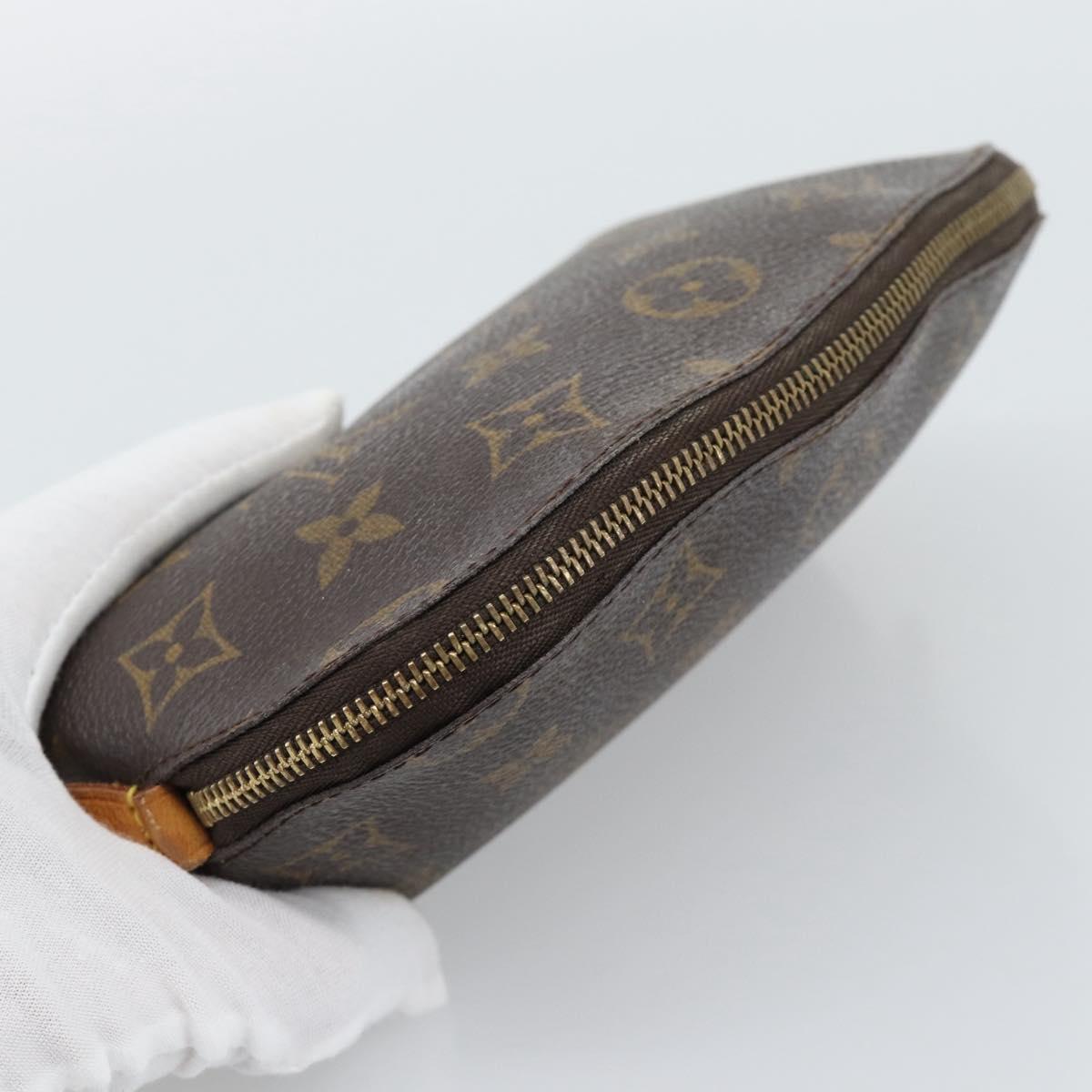 LOUIS VUITTON Monogram Pochette Cosmetic PM Cosmetic Pouch M47515 Auth ar14082