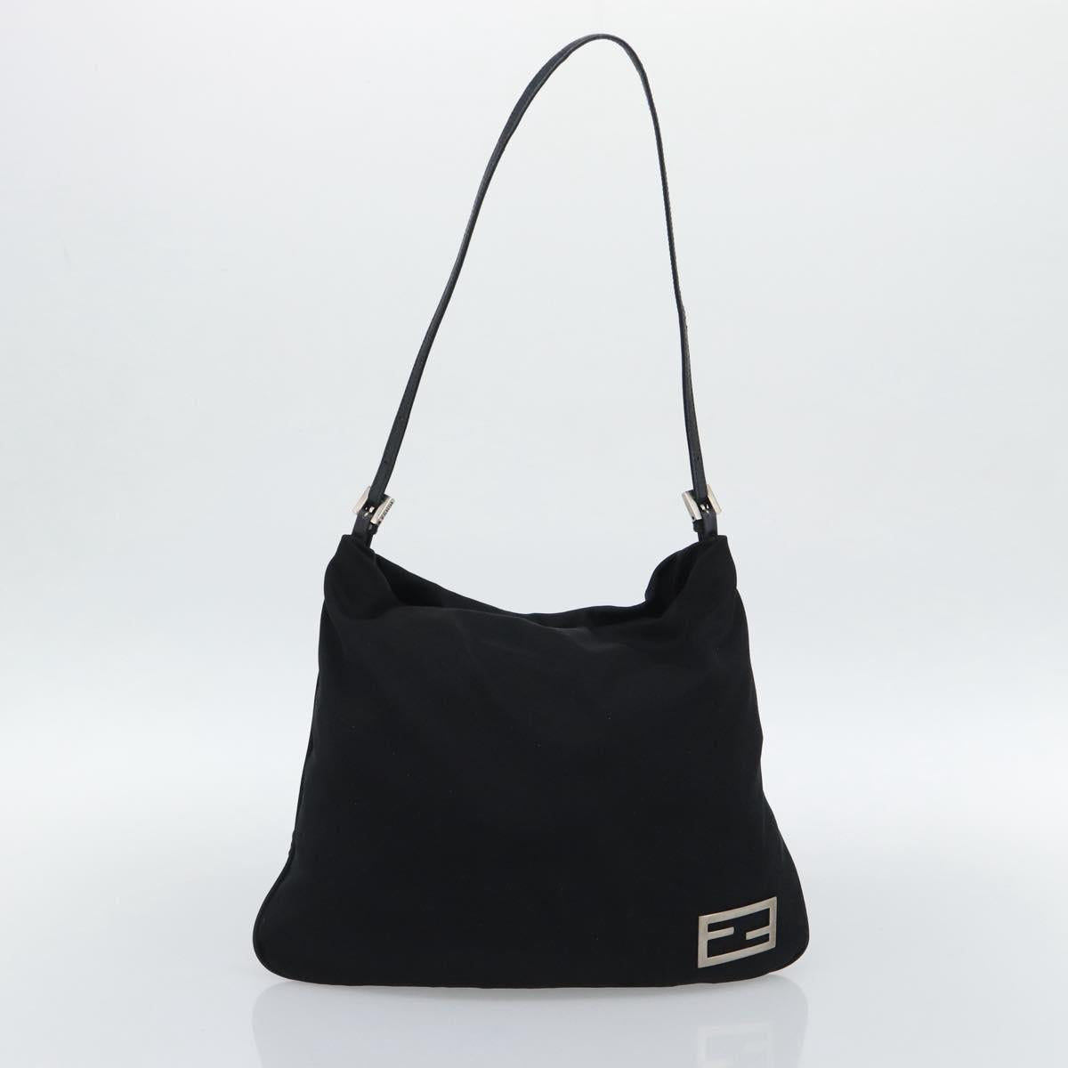 GUCCI Fendi Tote Bag GG Canvas 2 Set Beige Black Auth ar14088
