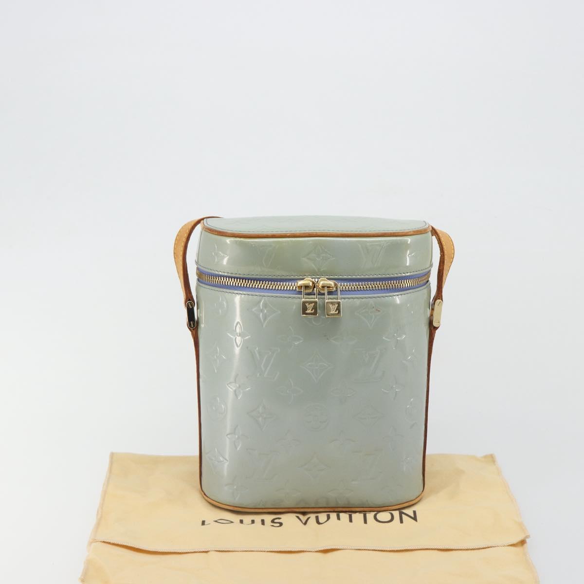 LOUIS VUITTON Monogram Vernis Sullivan Vertical Lavande M91258 LV Auth ar14106
