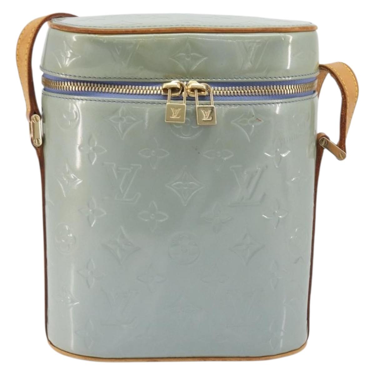 LOUIS VUITTON Monogram Vernis Sullivan Vertical Lavande M91258 LV Auth ar14106