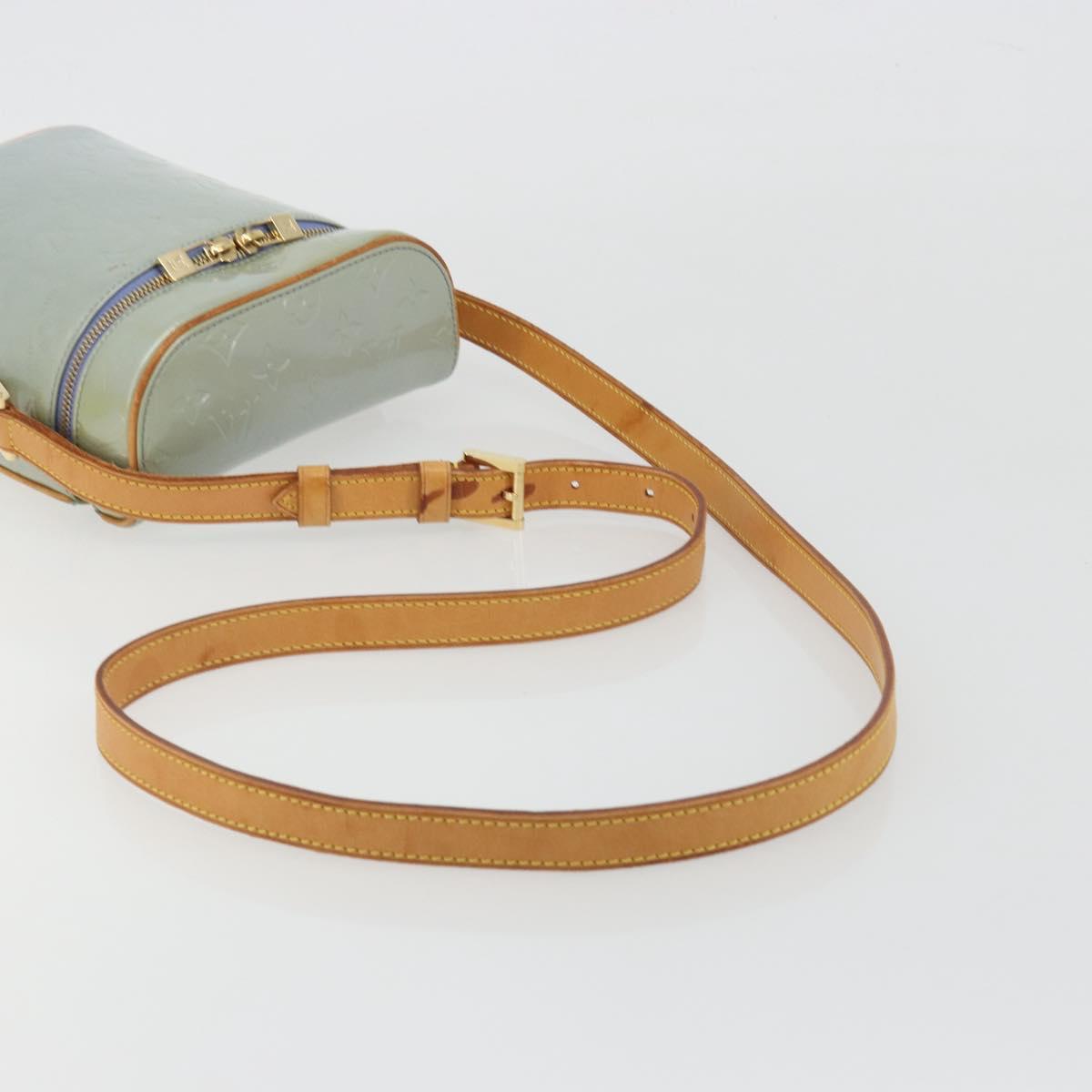 LOUIS VUITTON Monogram Vernis Sullivan Vertical Lavande M91258 LV Auth ar14106