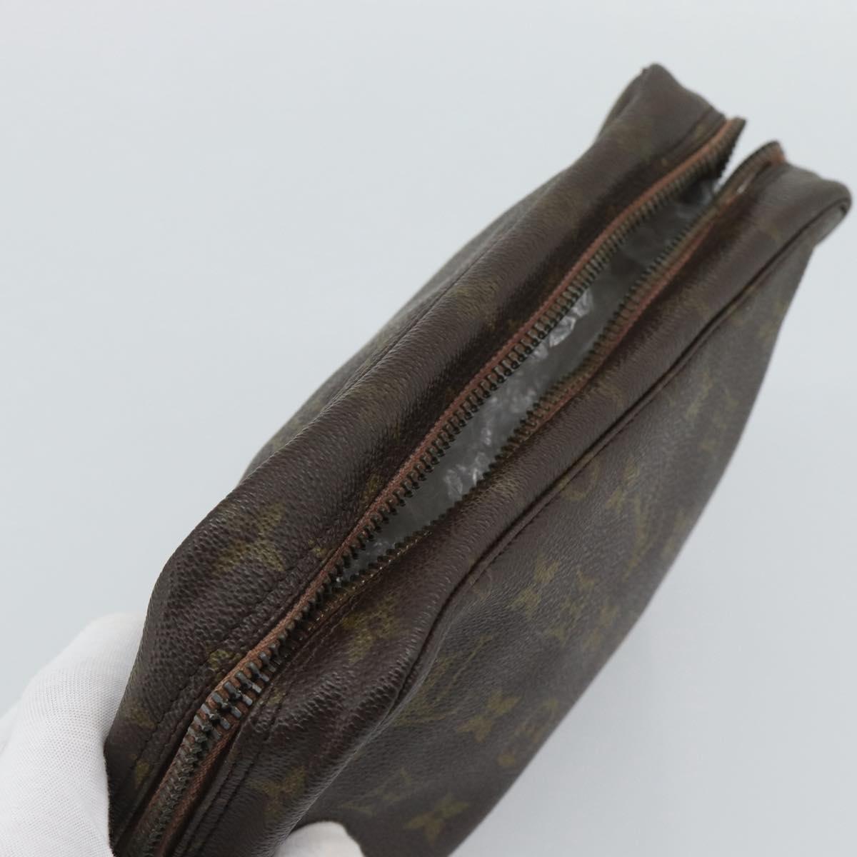 LOUIS VUITTON Monogram Trousse Toilette 23 Clutch Bag M47524 LV Auth ar14109