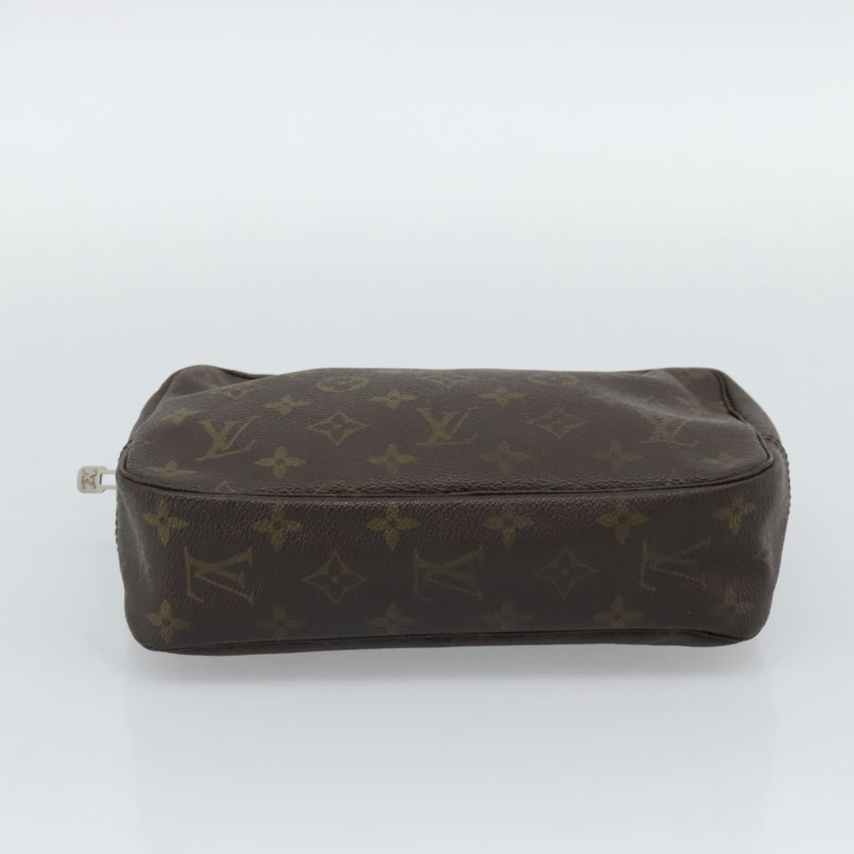 LOUIS VUITTON Monogram Trousse Toilette 23 Clutch Bag M47524 LV Auth ar14109