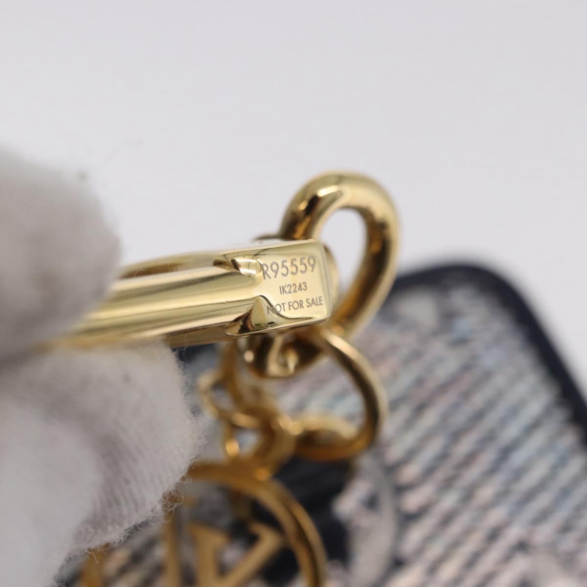 LOUIS VUITTON Monogram Laminated Bijoux Sac Micro Vanity R95559 Auth ar14115M