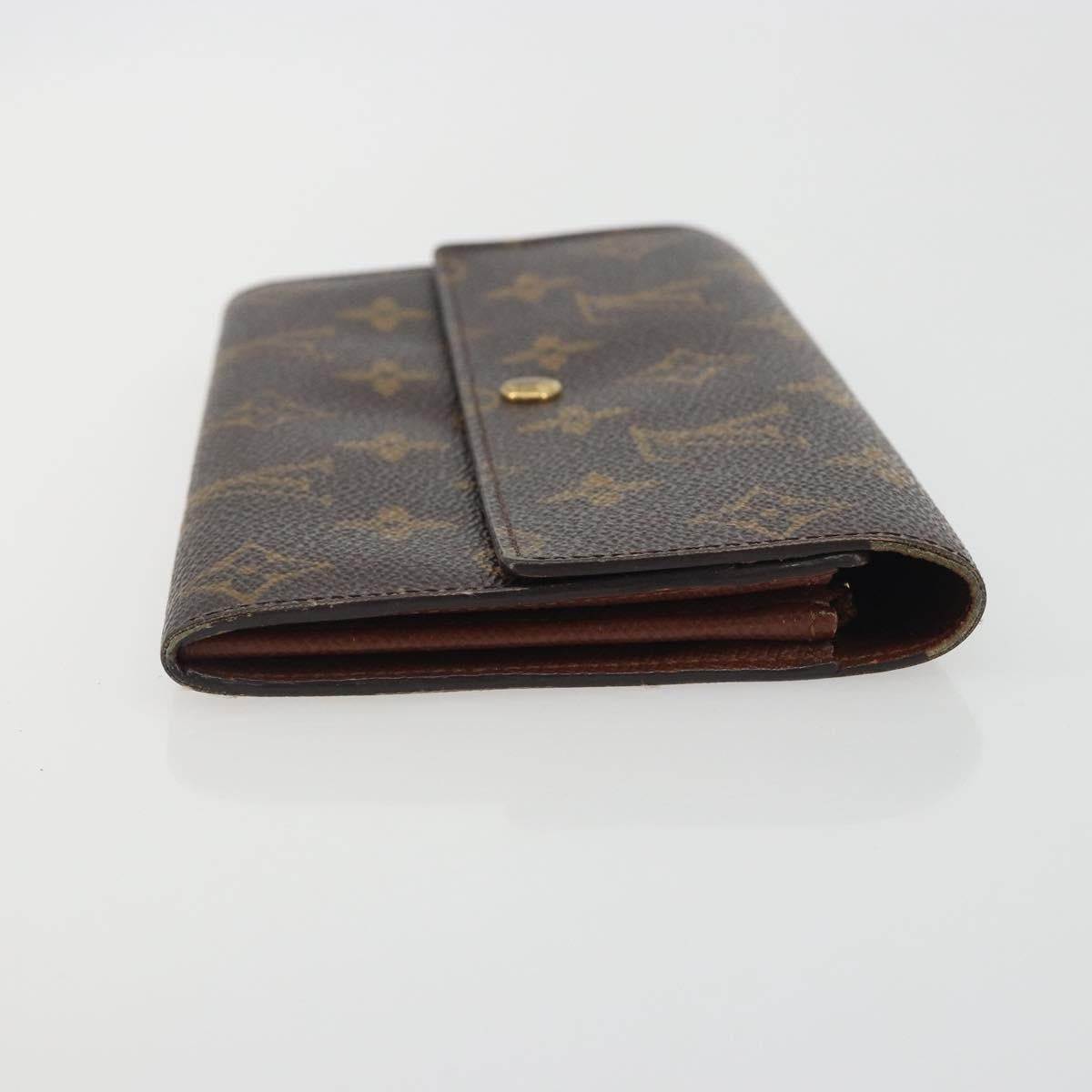 LOUIS VUITTON Monogram Portefeuille Sarah Long Wallet M60531 LV Auth ar14123