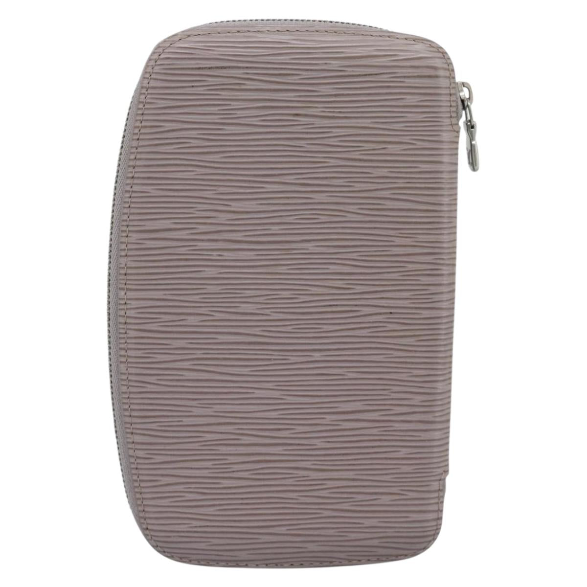 LOUIS VUITTON Epi Agenda Geod Wallet Lilac M6387B LV Auth ar14124